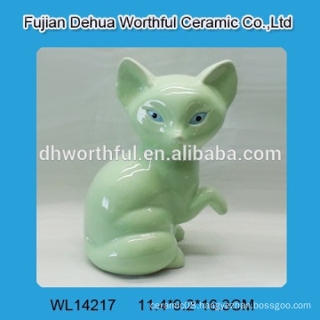 2015 top quality ceramic fox for home decoration